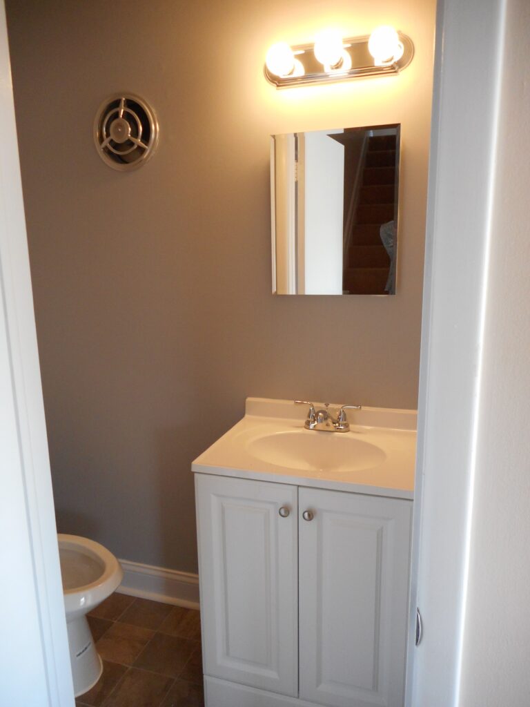 2 Bedroom / 1.5 Bath Townhome - Half Bath Downstairs
